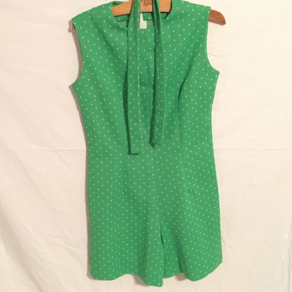 Vintage Green Romper